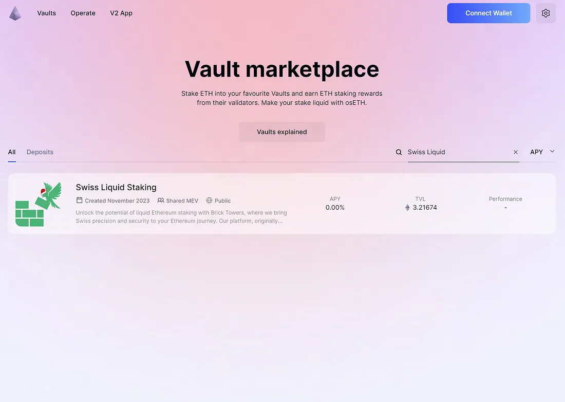 How to stake with Brick Towers on StakeWise V3?
